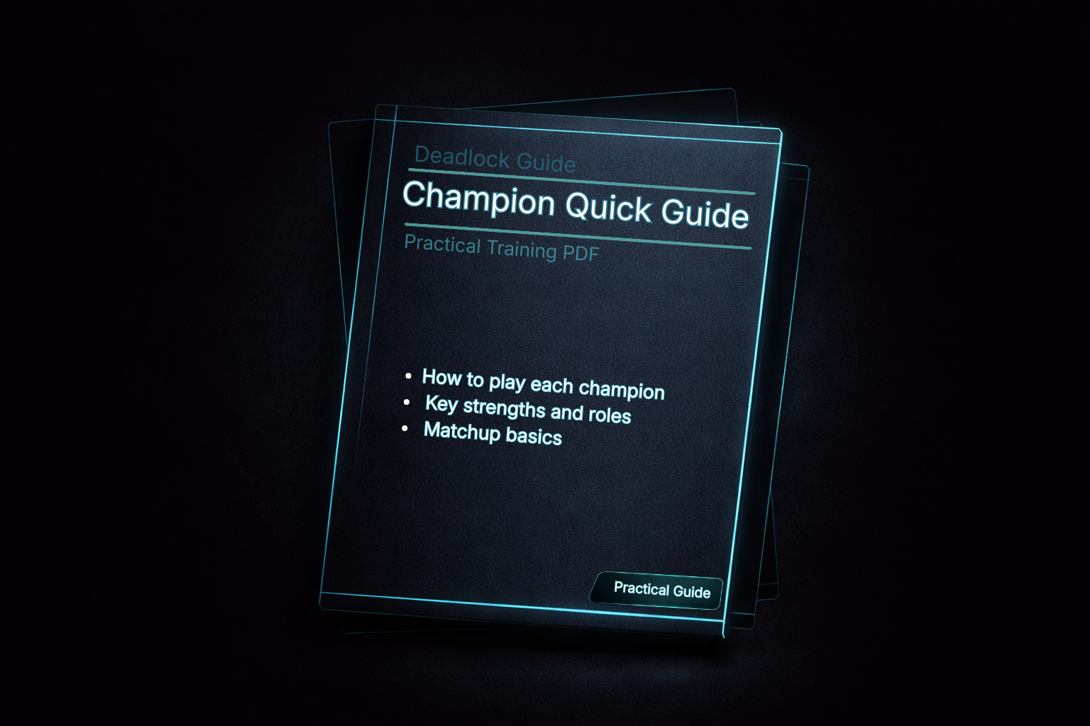 Deadlock Champion Quick Guide cover